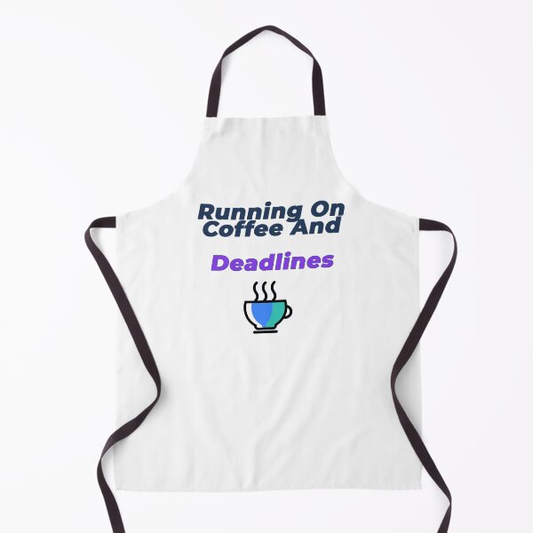 Item preview, Copy of Running On Coffee And Deadlines | Funny Office Worker T-Shirt designed and sold by NeuroShirts.