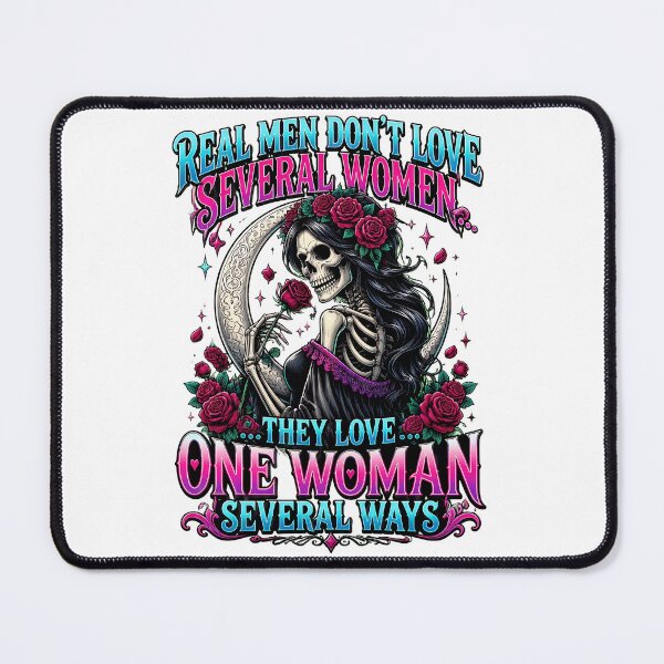 Item preview, Real Men Don't Love Several Women Real Men Love One Woman Several Ways designed and sold by CR-SHOP.