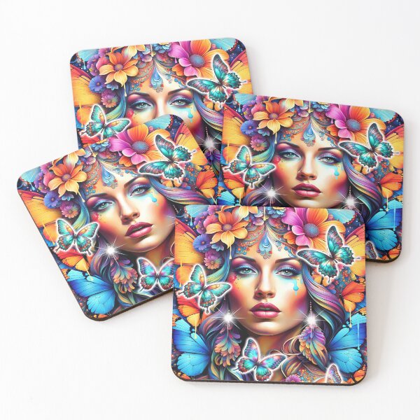 Item preview, Hippie Trippy Girl designed and sold by trueblue2.