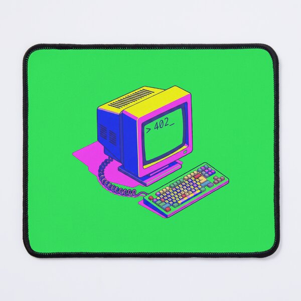 Item preview, Retro Neon PC HTTP 402 Workstation designed and sold by CodesAndBits.