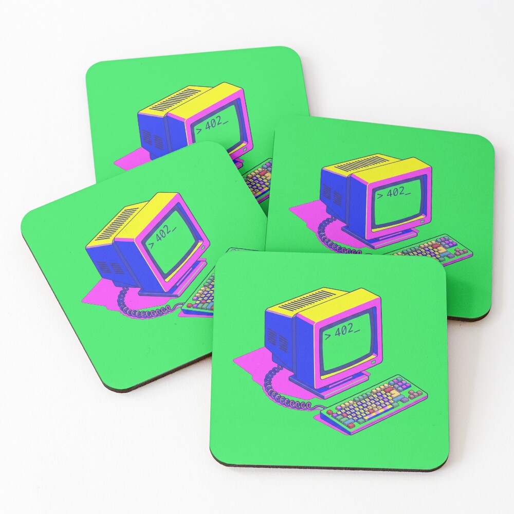 Item preview, Coasters (Set of 4) designed and sold by Code402.