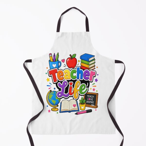 Item preview, Teacher Life Rainbow Back To School Cute Educator Gift designed and sold by shemodas.
