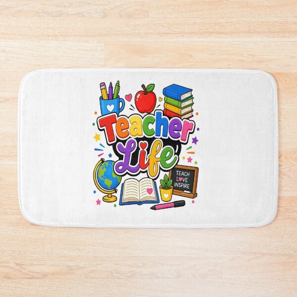 Item preview, Teacher Life Rainbow Back To School Cute Educator Gift designed and sold by shemodas.
