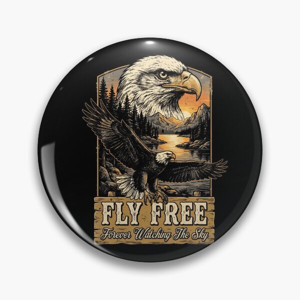 Item preview, Forever Watching The Sky Fly Free Jackie Eagle Memorial designed and sold by stershopepie.