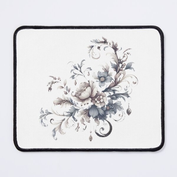 Item preview, Vintage Floral Swirls Ornament ⭐⭐⭐⭐⭐ designed and sold by adal-heidis.