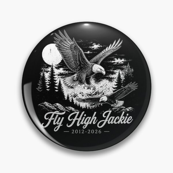 Item preview, Fly High Jackie 2012–2026 Bald Eagle Memorial Art designed and sold by NoeValdric.