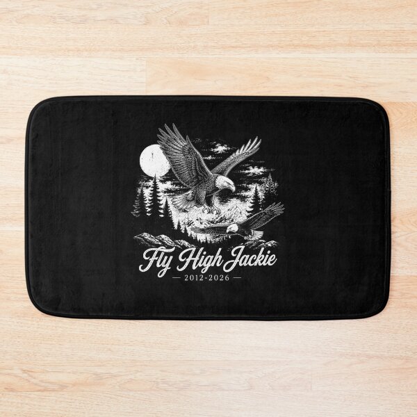 Item preview, Fly High Jackie 2012–2026 Bald Eagle Memorial Art designed and sold by NoeValdric.