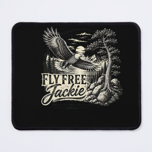 Item preview, Forever Watching The Sky Fly Free Jackie Eagle Memorial Tribute designed and sold by stershopepie.