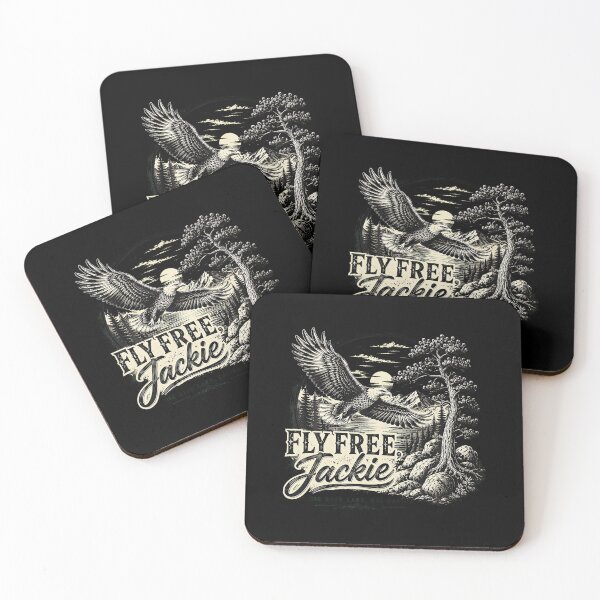 Item preview, Forever Watching The Sky Fly Free Jackie Eagle Memorial Tribute designed and sold by stershopepie.