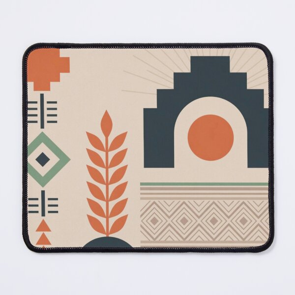 Item preview, Andean Geometric Botanical designed and sold by WeaveSphere.