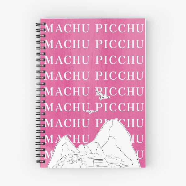 Item preview, Machu PICCHU mountain pink poster  designed and sold by dudaoliveira.art.