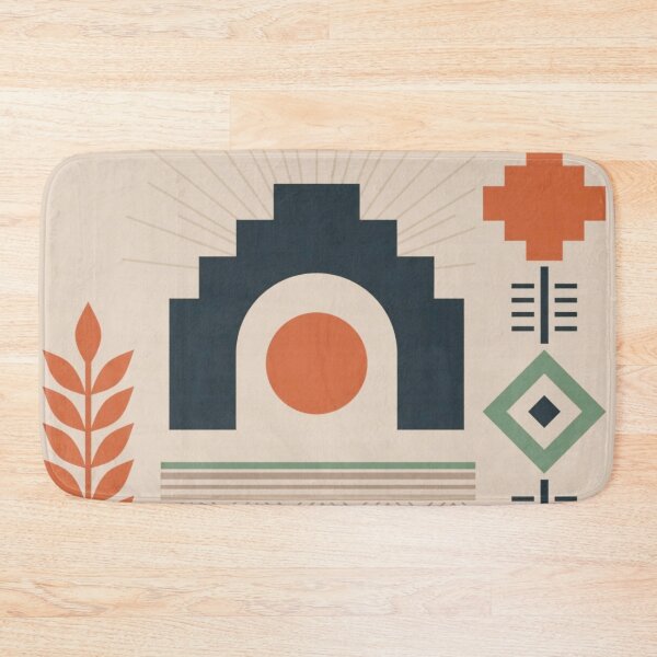Item preview, Andean Geometric Botanical  designed and sold by WeaveSphere.