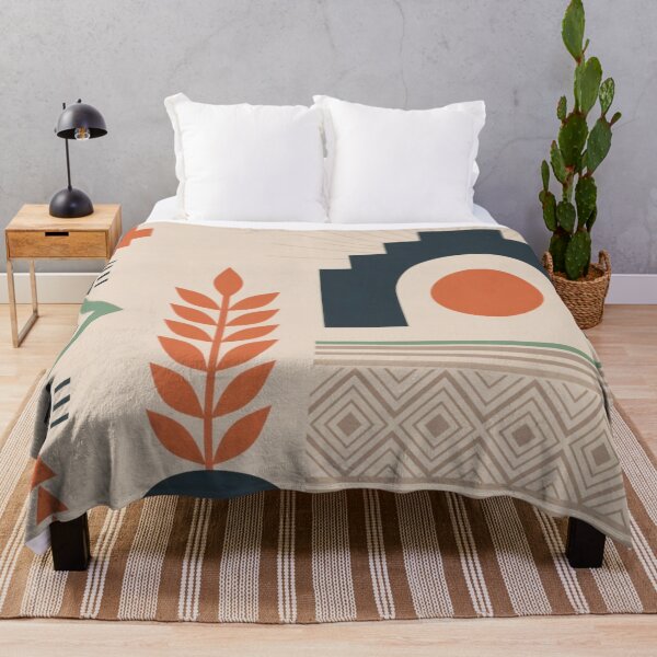 Item preview, Andean Geometric Botanical designed and sold by WeaveSphere.