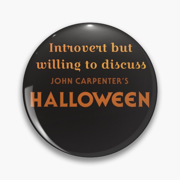 Item preview, Introvert but willing to discuss Halloween  designed and sold by Tymber2018.