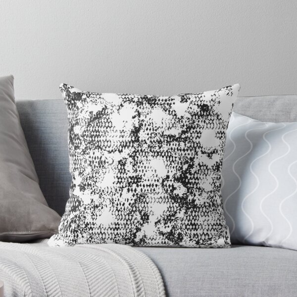 Item preview, Modern Distressed Python Print Pattern | Black & White designed and sold by Frohyou.