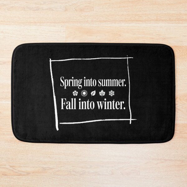 Item preview, Spring Into Summer – Fall Into Winter Seasonal Icons Tee designed and sold by AIClothingUK.