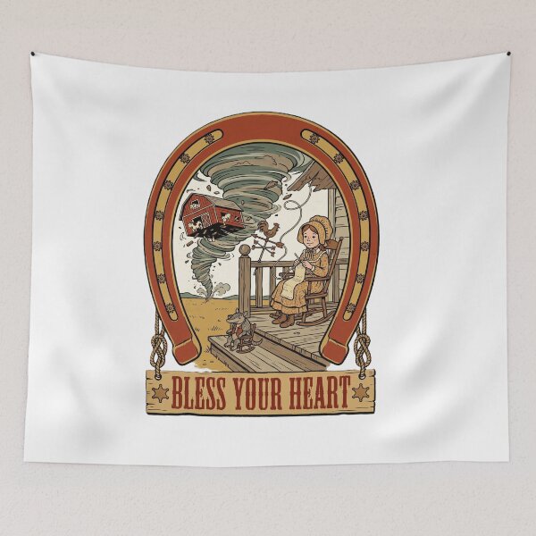 Item preview, Bless Your Heart designed and sold by ZUVLEX.