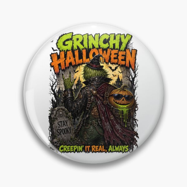 Item preview, Grinchy Halloween designed and sold by Sovereign Supply Co..