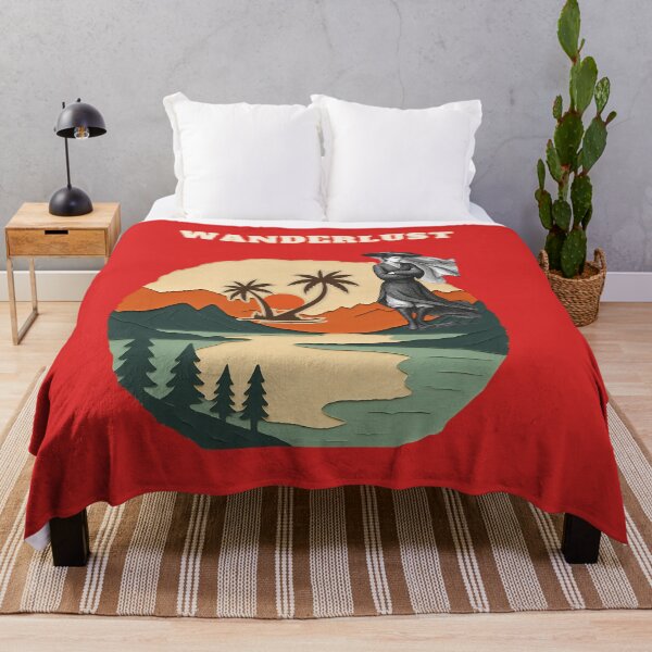 Item preview, wanderlust reto vintage travel illustration designed and sold by NourArtCorner.