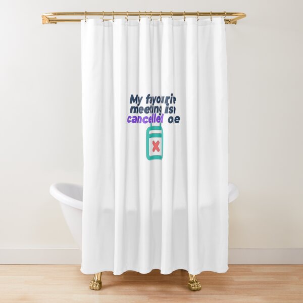 Item preview, Copy of My Favourite Meeting Is A Cancelled One | Funny Workplace Humour T-Shirt designed and sold by NeuroShirts.