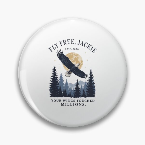 Item preview, Fly Free Jackie 2012-2026 Eagle Memorial Tribute designed and sold by camronrufuh.