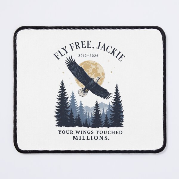 Item preview, Fly Free Jackie 2012-2026 Eagle Memorial Tribute designed and sold by camronrufuh.