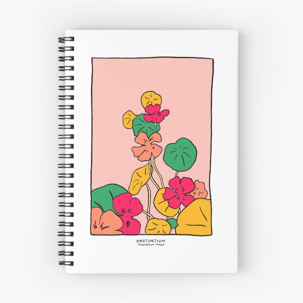 Item preview, Nasturtium Pop Art 2 – Bold Colour Botanical Flower Illustration designed and sold by Petal Head .