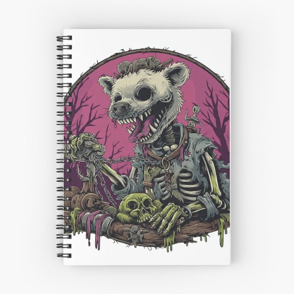 Item preview, Zombie Beast Skull & Chains Dark Fantasy Graphic designed and sold by TOCOCLAWS.