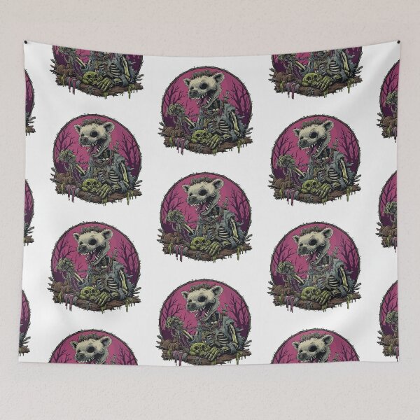 Item preview, Zombie Beast Skull & Chains Dark Fantasy Graphic designed and sold by TOCOCLAWS.