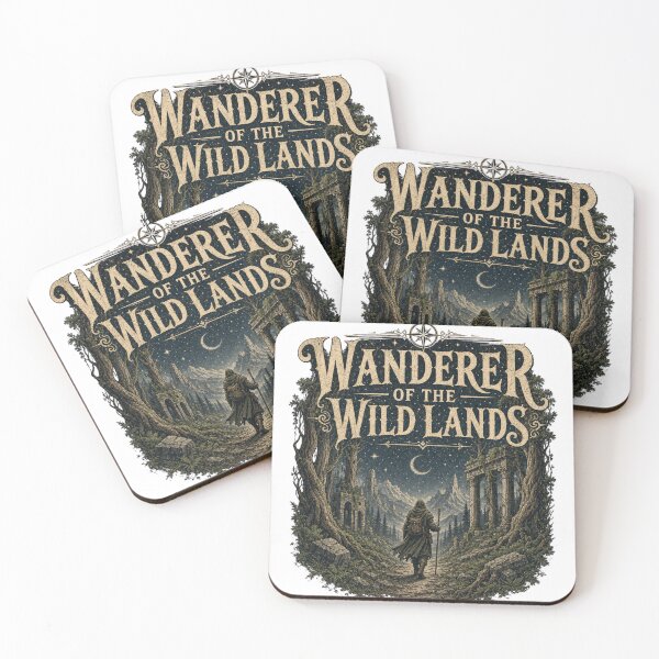 Item preview, Wanderer of the Wild Lands | Adventure Hiking Nature T-Shirt designed and sold by rushaib.