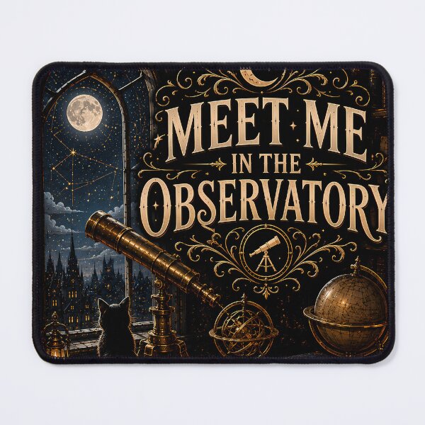 Item preview, Meet Me In The Observatory Dark Academia Astronomy Design designed and sold by CreativeLook25.