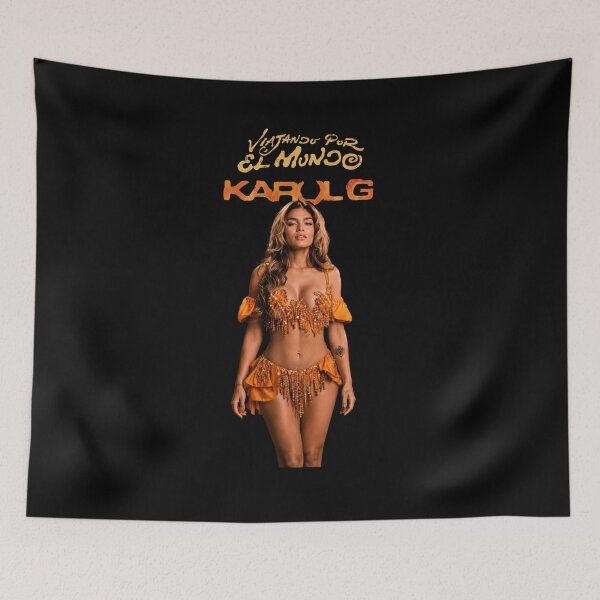 Item preview, Karol G Viajando Por El Mundo designed and sold by DreadFlockArt.