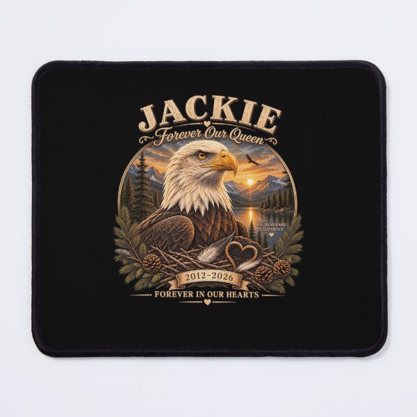 Item preview, Jackie Forever Our Queen 2012-2026 Eagle Memorial designed and sold by camronrufuh.