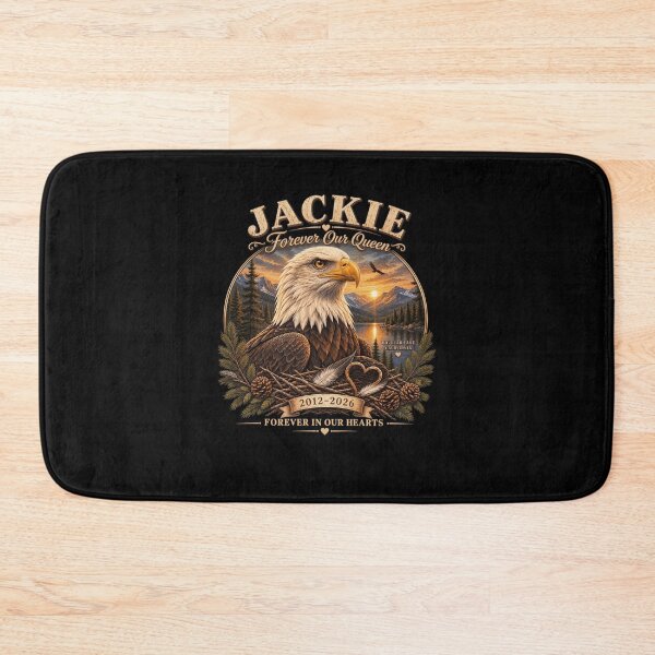Item preview, Jackie Forever Our Queen 2012-2026 Eagle Memorial designed and sold by camronrufuh.