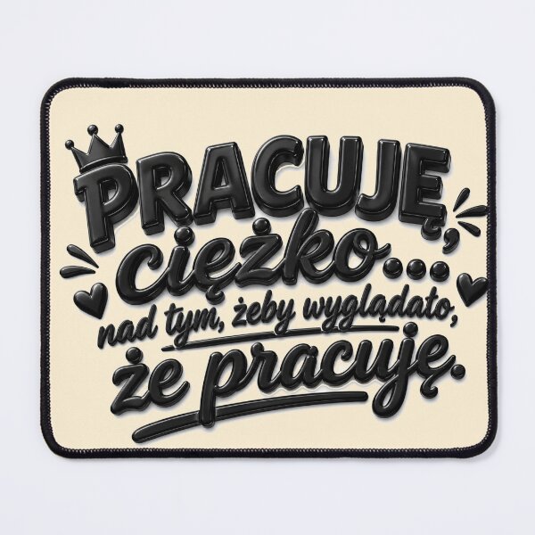 Item preview, Funny Polish Work Humor Quote designed and sold by Ronne&Babra.