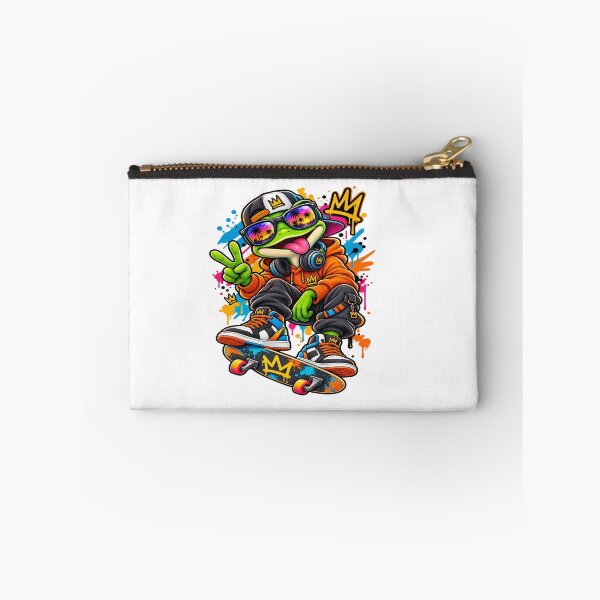 Item preview, Skater Frog Graffiti Streetwear Character designed and sold by JMDG Studio.