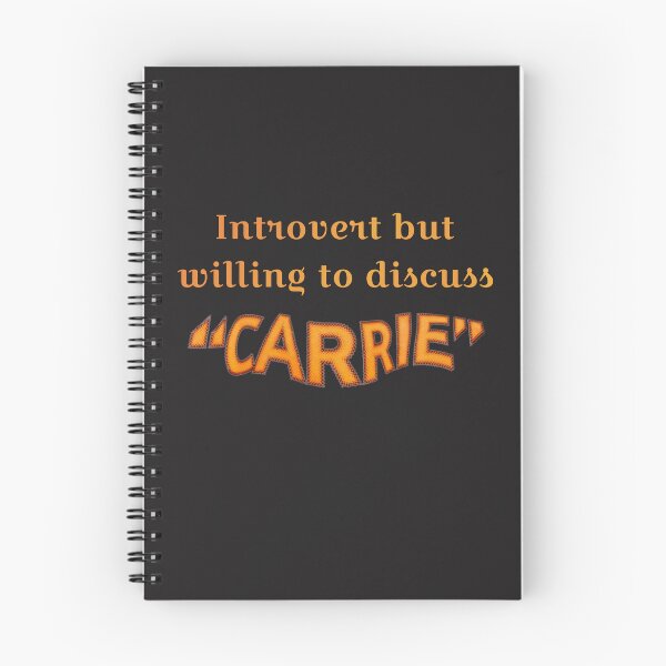 Item preview, Introvert but willing to discuss Carrie designed and sold by Tymber2018.