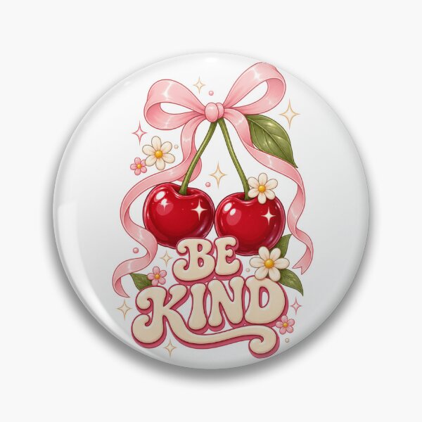 Item preview, Be Kind Cherry Bow designed and sold by Doodle Souq.