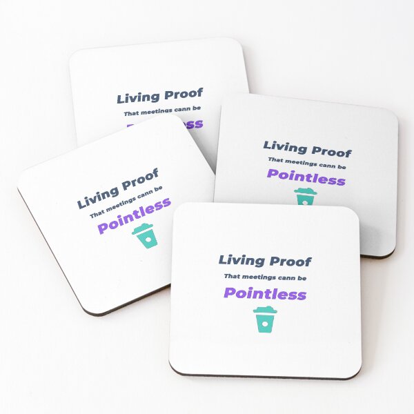 Item preview, Copy of Living Proof That Meetings Can Be Pointless | Funny Workplace Humour T-Shirt designed and sold by NeuroShirts.