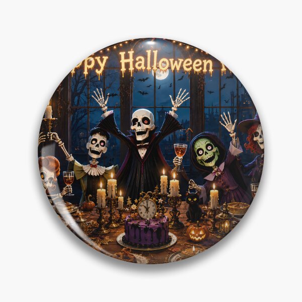Item preview, The Illustration of Celebration in Halloween Night designed and sold by Pim-Crystal.