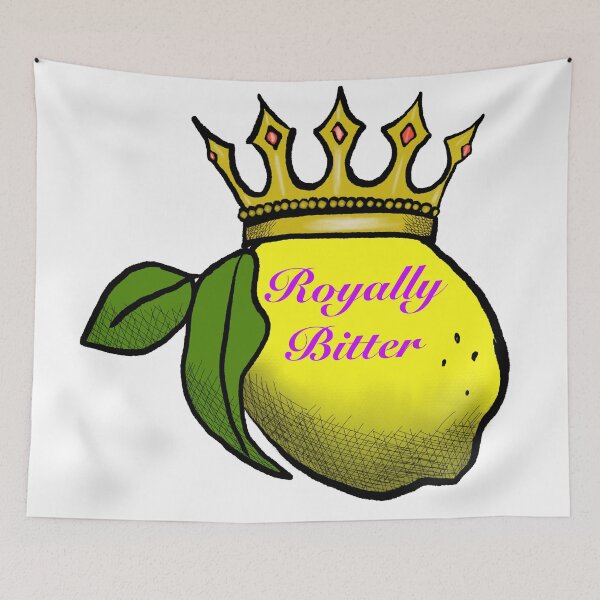 Item preview, Lemon wearing a crown (bitter) designed and sold by QueenOfCorn.