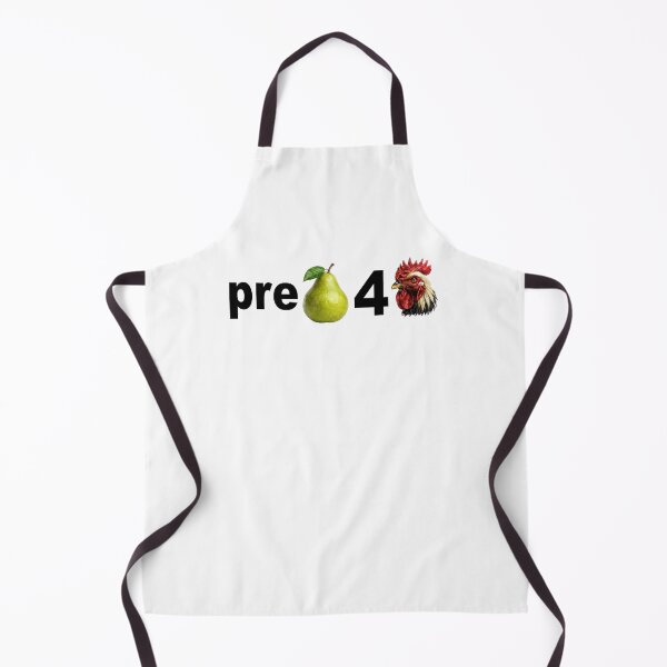 Item preview, Pre Pear 4 Chicken Funny Rebus Wordplay Meme designed and sold by camronrufuh.