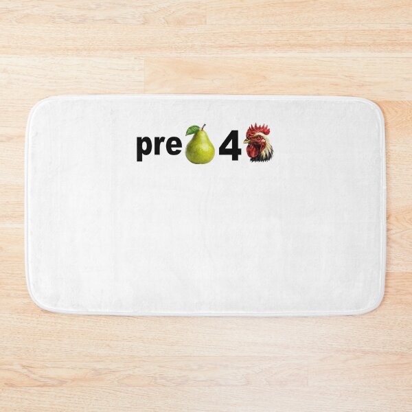 Item preview, Pre Pear 4 Chicken Funny Rebus Wordplay Meme designed and sold by camronrufuh.