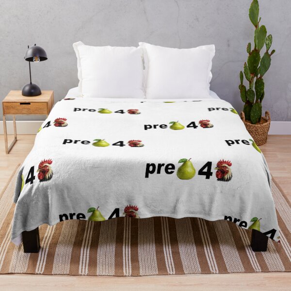 Item preview, Pre Pear 4 Chicken Funny Rebus Wordplay Meme designed and sold by camronrufuh.