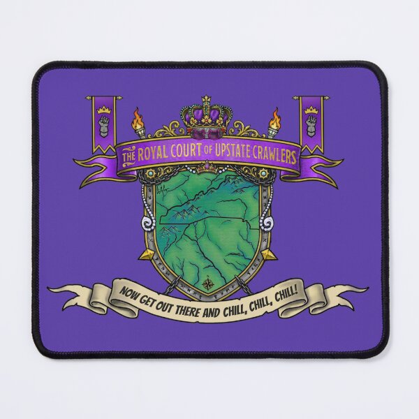 Item preview, The Royal Court of Upstate Crawlers Coat of Arms designed and sold by CG-Carver.