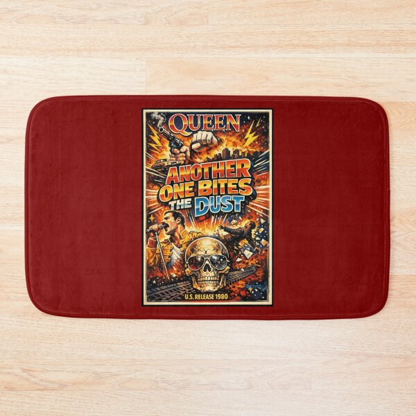 Item preview, Queen Poster Featuring the Song Another One Bites the Dust designed and sold by Halifaxartguy.