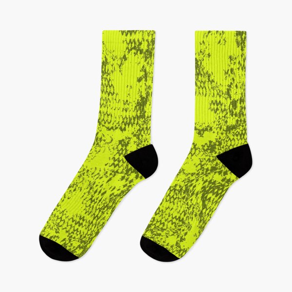 Item preview, Modern Distressed Python Print Pattern | Bright Chartreuse designed and sold by Frohyou.