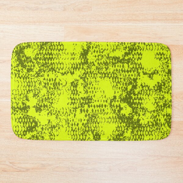 Item preview, Modern Distressed Python Print Pattern | Bright Chartreuse designed and sold by Frohyou.