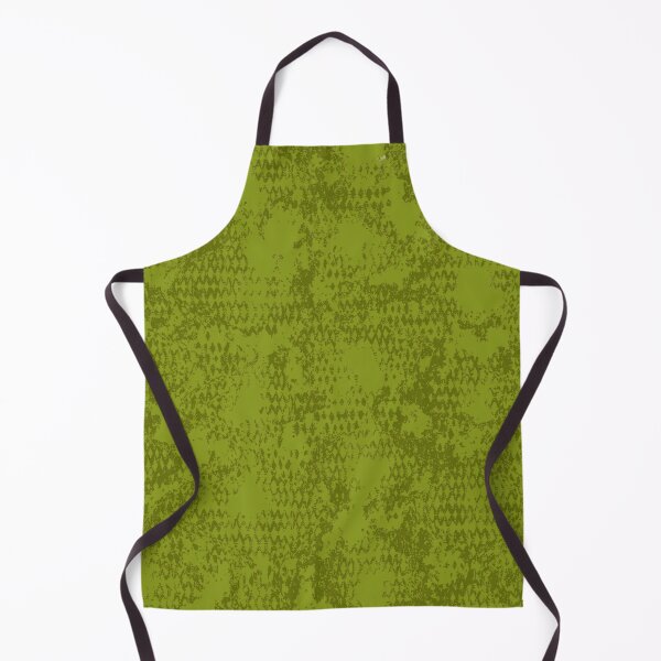 Item preview, Modern Distressed Python Print Pattern | Dark Chartreuse designed and sold by Frohyou.