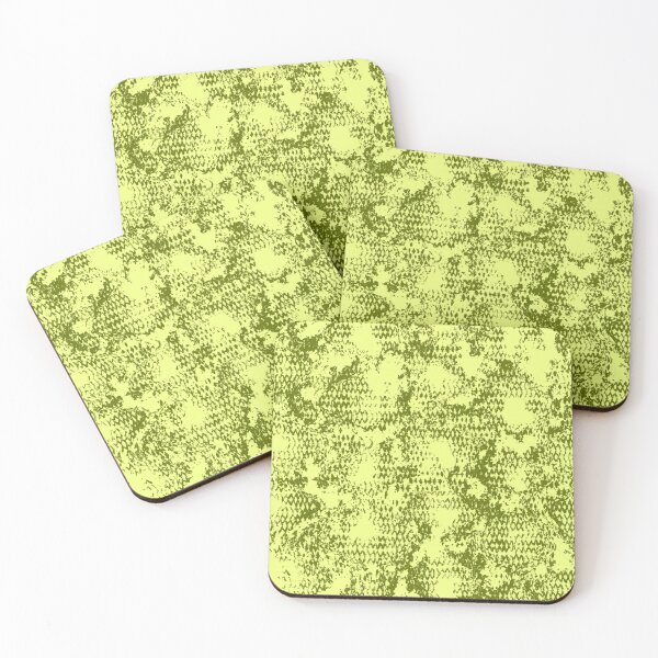 Item preview, Modern Distressed Python Print Pattern | Light Chartreuse designed and sold by Frohyou.
